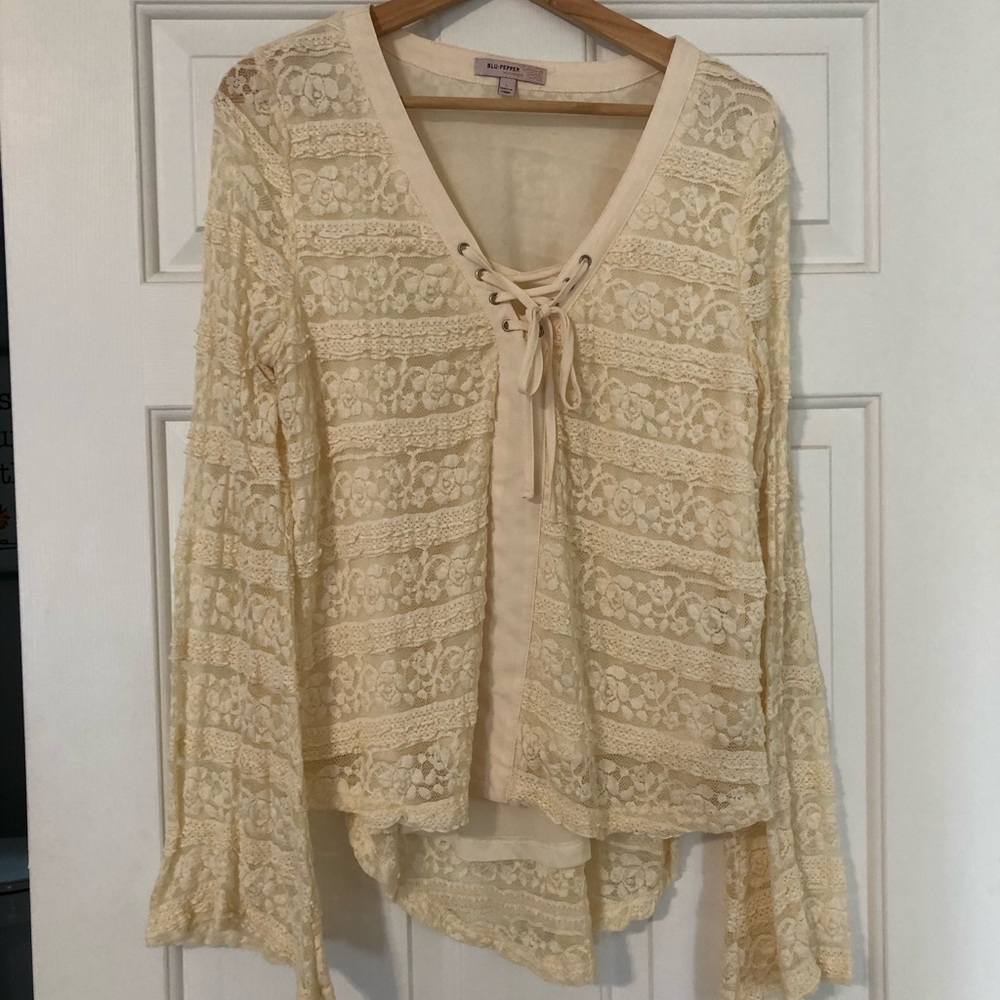 Vintage cream top